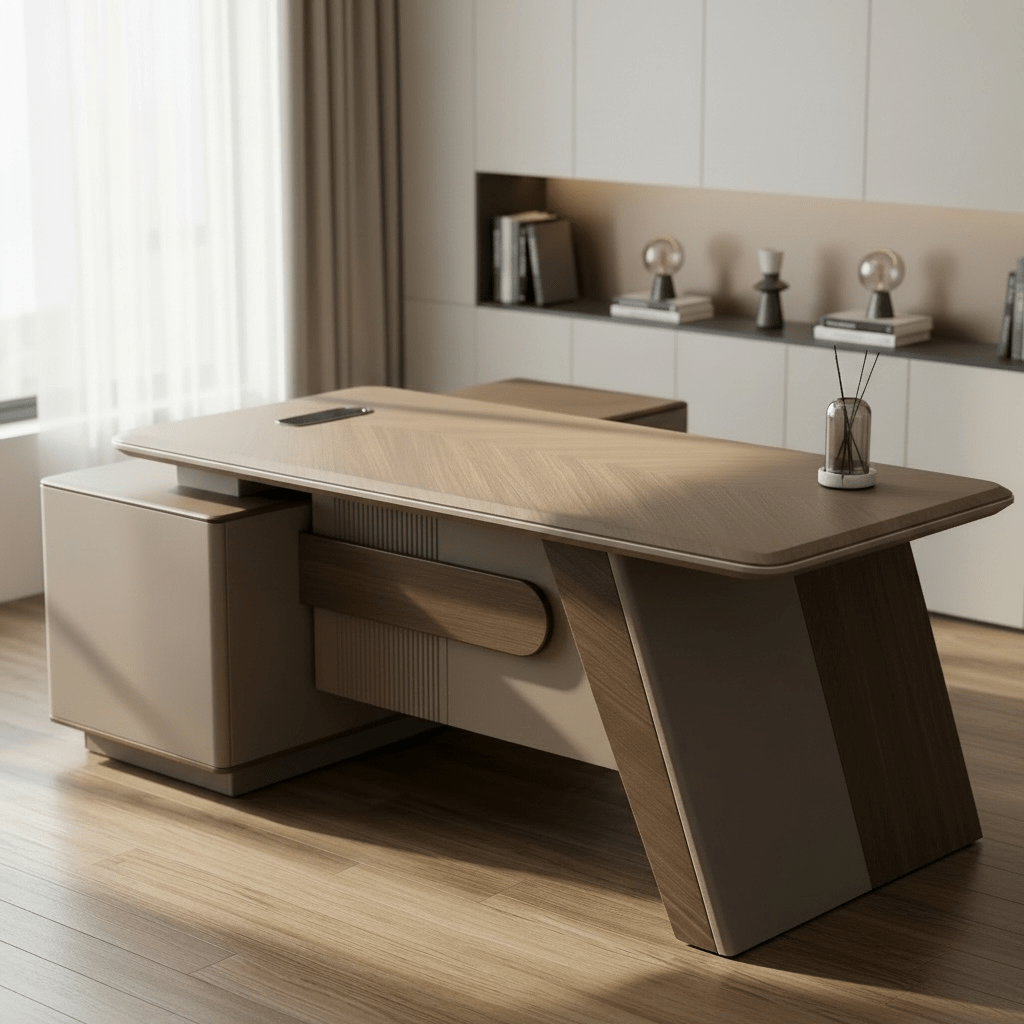 Office Table 062 1.6 meter top 1.8 meter overall